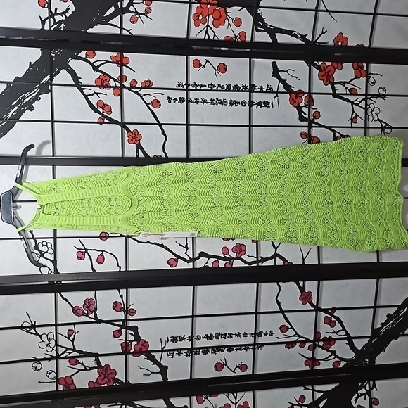 House of Harlow 1960 Lime Crochet Maxi Dress XS‎ NWT - Picture 13 of 13